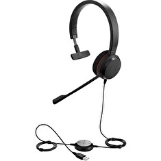 Jabra Evolve 20/Mono/USB/Drát/MS/Černá