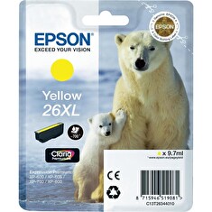 EPSON cartridge T2634 yellow (lední medvěd) XL