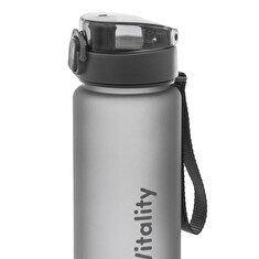 Láhev G21 na pití, 1000 ml, šedá-zmrzlá
