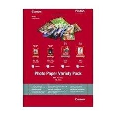 Canon fotopapír Photo Paper Variety Pack A4 & 10x15 (PP SG MP GP) po 5