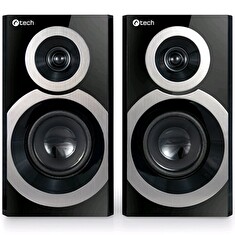 C-TECH SPK-310WD/Stereo/20W/Hnědá