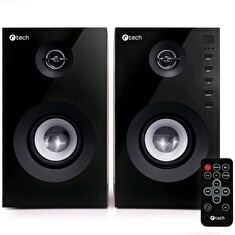 C-TECH SPK-550/Stereo/20W/Hnědá