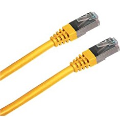 Patch cord FTP cat5e 0,5M žlutý