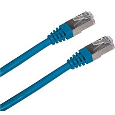 Patch cord FTP cat5e 1M modrý