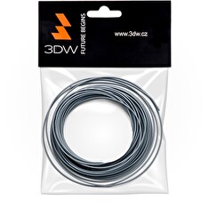 3DW - ABS filament 1,75mm stříbrná, 10m, tisk 220-250°C