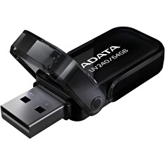 ADATA UV240/64GB/USB 2.0/USB-A/Černá