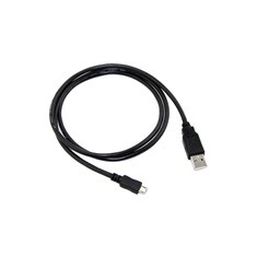 Kabel C-TECH USB 2.0 AM/Micro, 1m, černý