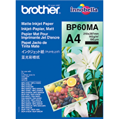 BP60MA, 25 listů, inkoustový papír Brother, matný, 145 g