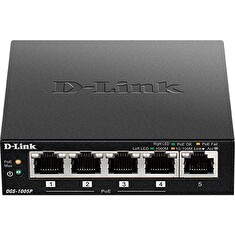 D-Link DGS-1005P 5x10/100/1000 PoE+Switch