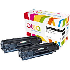 OWA Armor sada kompatibilní s HP CE278AD, 2x2100st, černá/black