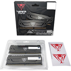 Patriot Viper Steel/DDR4/16GB/3200MHz/CL16/2x8GB/Grey