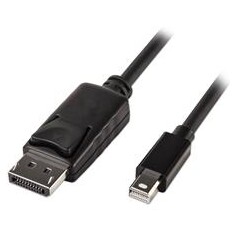 PremiumCord Mini DisplayPort - DisplayPort V1.2 přípojný kabel M/M 1m