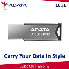 ADATA UV250/16GB/USB 2.0/USB-A/Černá