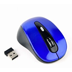 Gembird/Cestovní/Optická/1 600 DPI/Bezdrátová USB/Černá