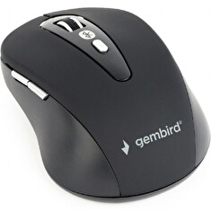 Gembird/Cestovní/Optická/1 600 DPI/Bezdrátová Bluetooth/Černá