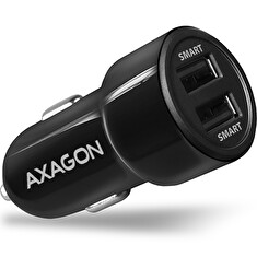 AXAGON PWC-5V5, SMART nabíječka do auta, 2x port 5V-2.4A + 2.4A, 24W