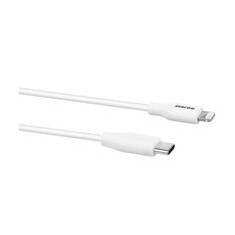 AVACOM MFIC-120W kabel USB-C - Lightning, MFi certifikace, 120cm, bílá