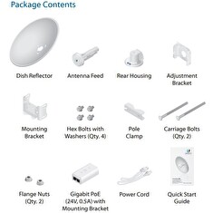 Ubiquiti PowerBeam 2AC, 2.4GHz MIMO, 18dBi