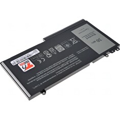 Baterie T6 Power Dell Latitude E5450, E5550, E5250, 3150, 3160, 3600mAh, 41Wh, 3cell, Li-pol