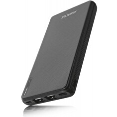 ALIGATOR PB1000, 10000mAh 3v1, micro/iPh/USB-C, černá