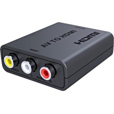 Převodník AV kompozitního signálu a stereo zvuku na HDMI 1080P