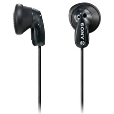SONY MDR-E9LPB - Sluchátka do ucha, 13,5 mm budicí jednotka, neodymový magnet, kabel 1,2 m, Black