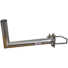 Držák antén 35/20cm, s vinklem, k uchycení na stožár