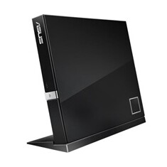 ASUS External Slim BD Writer SBW-06D2X-U BLACK, USB 3.1, Blu-ray