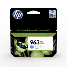 HP 963XL ink. azurová (3JA27AE)