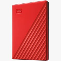 WD My Passport/2TB/HDD/Externí/2.5"/Červená/3R