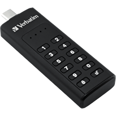 VERBATIM Keypad Secure Drive USB-C 128GB USB 3.2 Gen 1