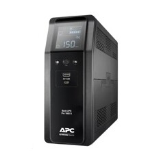 APC Back UPS Pro BR 1600VA, Sinewave, 8 Outlets, AVR, LCD interface (960W)