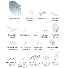 Ubiquiti airFiber Dish 30dBi, 5GHz, Slant 45