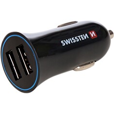 Swissten Cl Adaptér 2,4A Power 2X Usb + Kabel Usb-C