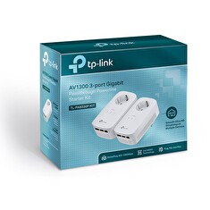 TP-Link TL-PA8030P KIT AV1300 Sada Powerline Starter pack průchozí 3xGLAN