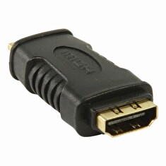 Nedis CVGP34906BK - Adaptér HDMI | HDMI Mini Konektor - HDMI Zásuvka | Černá barva