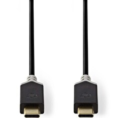 Nedis CCBW64750AT10 - Kabel USB 3.1 (Gen2) | Typ-C Zástrčka - Typ-C Zástrčka | 1 m | Antracit