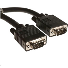 C-TECH Kabel VGA, M/M, stíněný, 3m