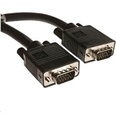 C-TECH Kabel VGA, M/M, stíněný, 5m