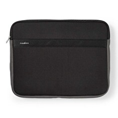 Nedis NBSE13100BK - Pouzdro na Notebook | 13 – 14" | Neopren | Černá / Antracitová