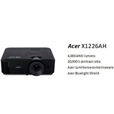 Acer X1226AH DLP/3D/1024x768 XGA/4000 ANSI /20 000:1/ HDMI /2.7Kg