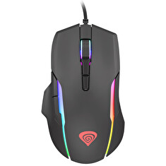 Genesis herní optická myš XENON 220 G2/RGB/Herní/Optická/Pro praváky/12 400 DPI/Drátová USB/Černá