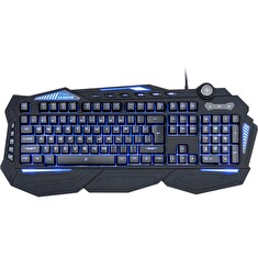 C-TECH herní klávesnice Scorpia V2 (GKB-119), pro gaming, CZ/SK, 7 barev podsvícení, programovatelná, černá, USB