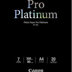 Papír Canon PT101 Pro Platinum Photo | 300g | A4 | 20 listů