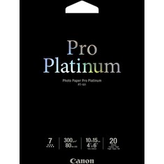 Papír Canon PT101 Pro Platinum Photo | 300g | 10x15cm | 20 listů