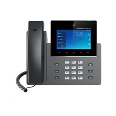 Grandstream GXV3350 [IP video-telefon s Androidem 7.0, PoE, WiFi, 5" dotykové LCD, 2x 1Gbps, HDMI, Bluetooth, USB]