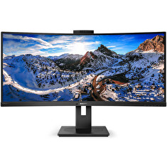 Philips LCD 346P1CRH 34" zakřivený VA/3440x1440@100Hz/4ms/500cd/HDMI/DP/4xUSB/USB-C dock/RJ45/Webcam/Repro/HAS/VESA