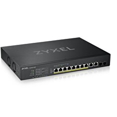 Zyxel XS1930-12HP, 8-port Multi-Gigabit Smart Managed PoE 375Watt 802.3BT Switch, 2x 10GbE, 2 SFP+ Uplink