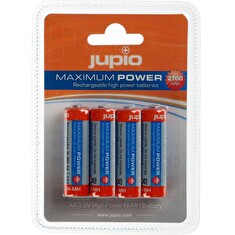 Baterie Jupio AA 2700 mAh (tužkové) 4ks, dobíjecí