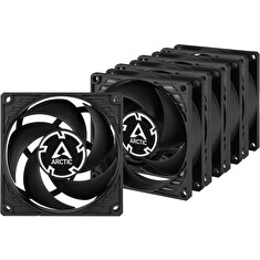 ARCTIC P8 PWM PST, 80x80x25 mm case fan, 3000 RPM, 4-pin, value pack 5ks